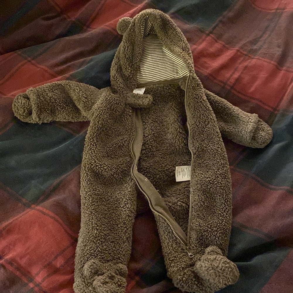 Carter’s Newborn Bear Suit Hooded Onesie